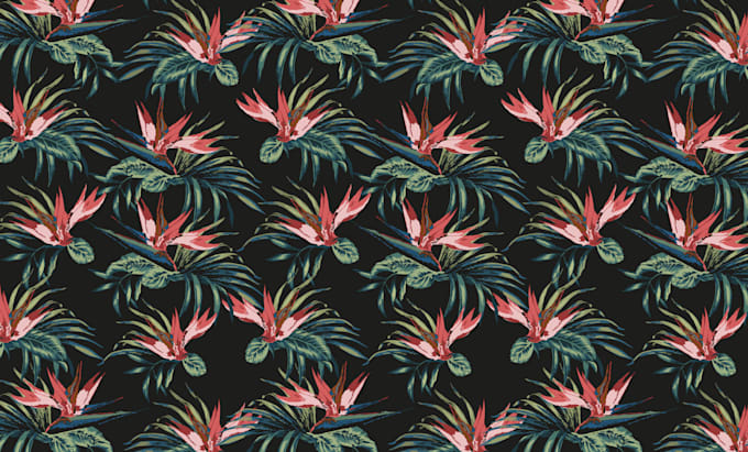 Gig Preview - Create floral seamless pattern