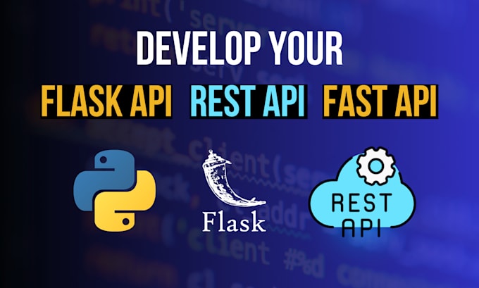 Gig Preview - Develop a rest api in python flask and fast api within 24 hrs