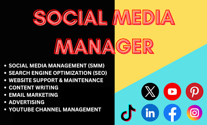 Gig Preview - Be your digital marketing and social media marketing manager, content creator