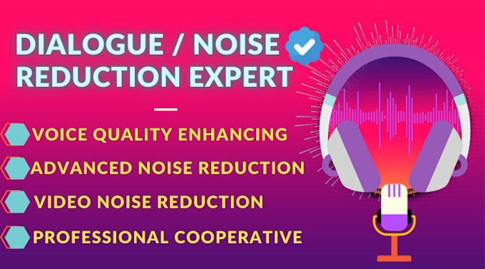 Gig Preview - Advanced video noise reduction and audio clarity enhancement