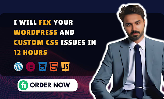 Gig Preview - Fix your wordpress issues in 12 hours, errors bugs acf oxygen elementor expert