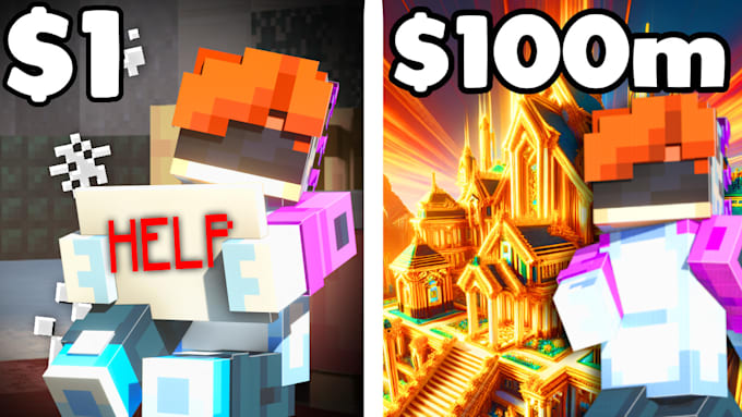 Gig Preview - Make you a minecraft thumbnail