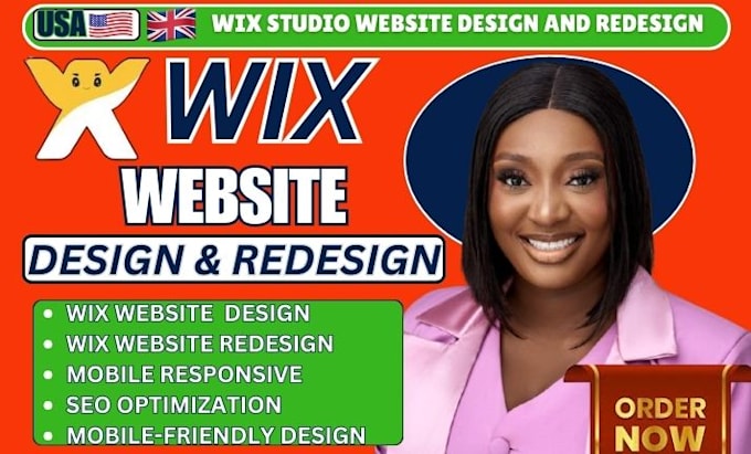 Gig Preview - Revamp wix website redesign wix website rebuild wix website redesign mobile site