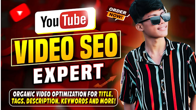 Bestseller - do best seo your youtube video and optimize your channel fast ranking