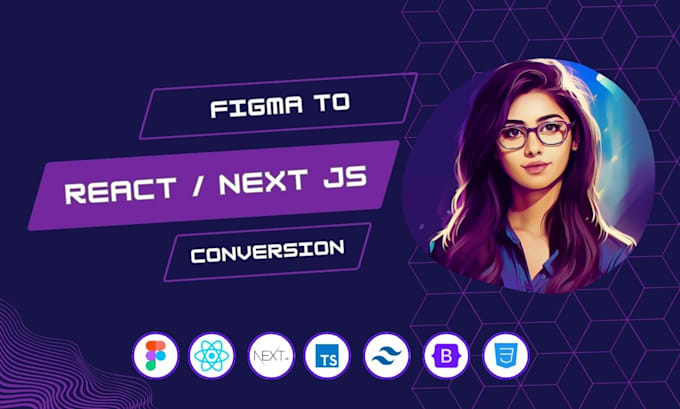 Bestseller - convert figma to react js or next js with tailwind or bootstrap CSS