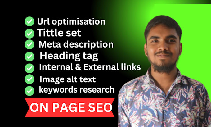 Gig Preview - Do gmb ranking with on page SEO and local business