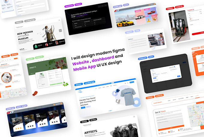 Gig Preview - Do figma landing page website design, figma to wordpress