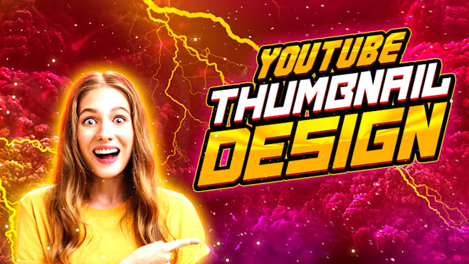 Gig Preview - Design attention grabbing youtube thumbnails in 24 hours