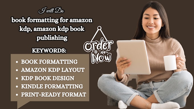 Gig Preview - Do book formatting for amazon kdp and amazon kdp book publishing