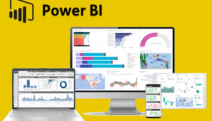 Gig Preview - Create comprehensive power bi reports and dashboards for you