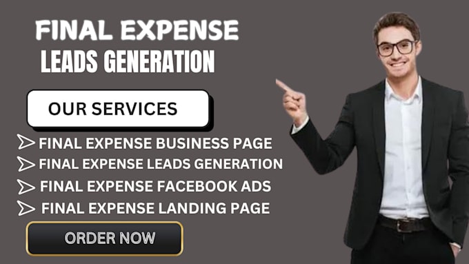 Gig Preview - Generate final expense leads insurance leads burial leads