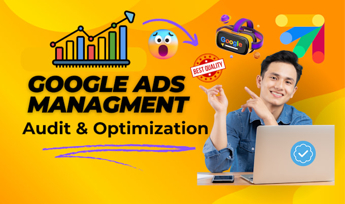 Gig Preview - Be your google ads campaing into a high performing  expert setup and audit