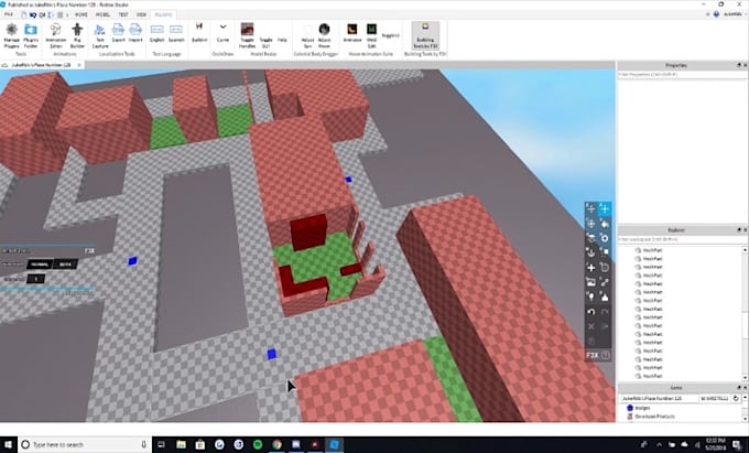 Gig Preview - Build a custom map or scene in roblox studio