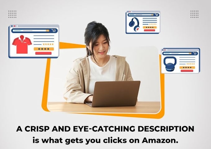 Gig Preview - Write amazon listing product description amazon listing optimization