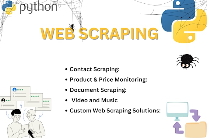 Gig Preview - Expert web scraping services automate your data collection