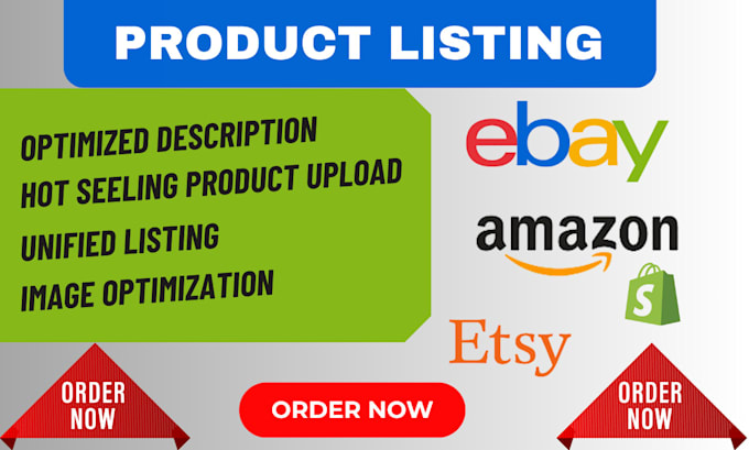 Gig Preview - Do ebay product listing, ebay listing, ebay lister and ebay seo