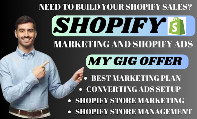 Gig Preview - Boost your shopify sales with expert shopify marketing and sales funnels