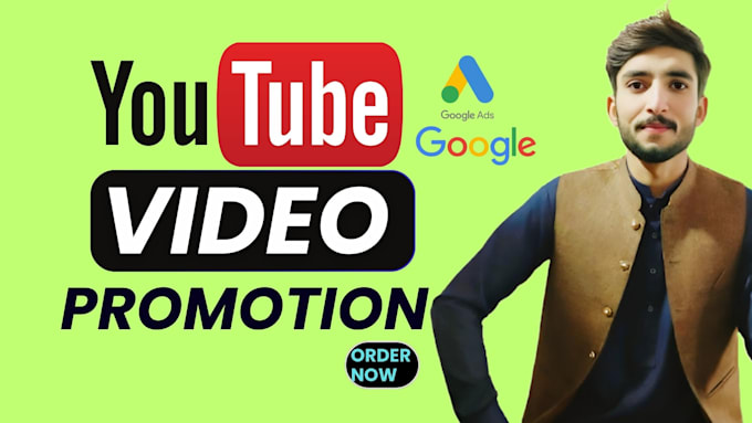 Gig Preview - Promote your youtube video and channel with google ads