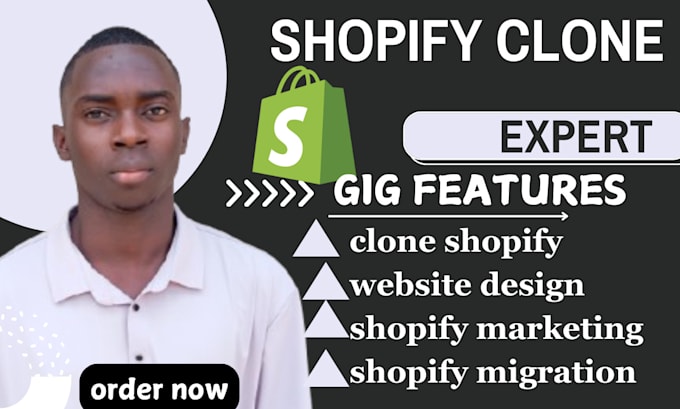 Gig Preview - Set up shopify store clone shopify store migrate shopify