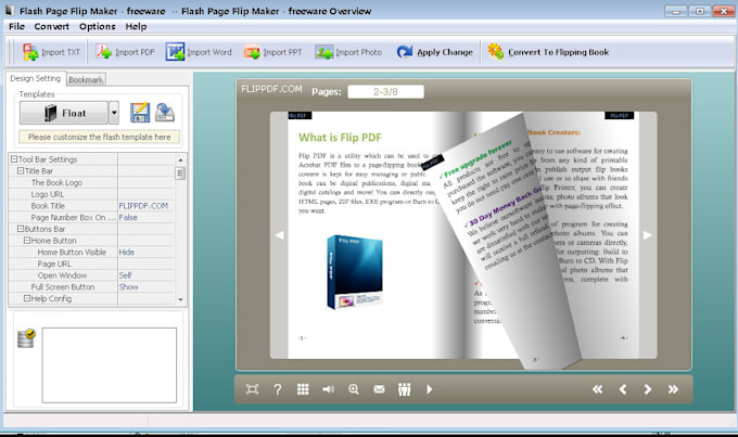 Gig Preview - Convert PDF to flipbook or digital magazine flip book