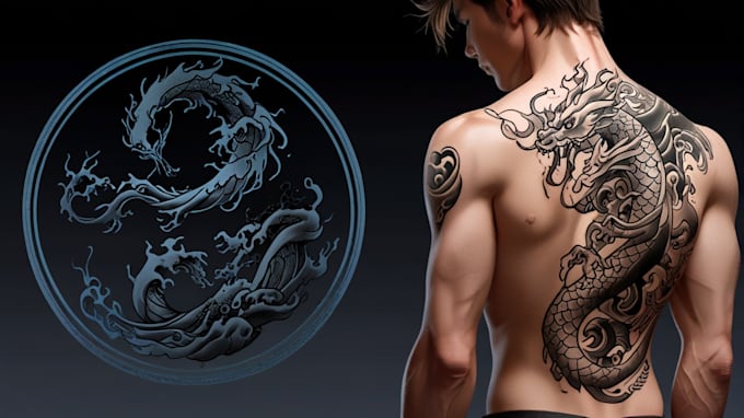 Bestseller - create japanese or oriental tattoo design for you