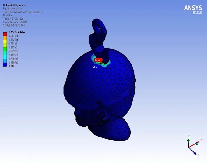 Gig Preview - Do ansys fea cfd thermal and structural simulations