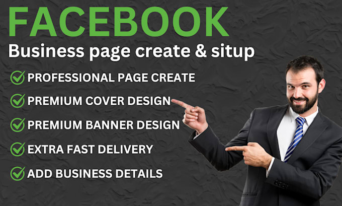 Gig Preview - Create your facebook, instagram business page account