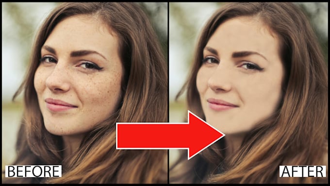 Gig Preview - Remove marks, spots, acne from face and retouching