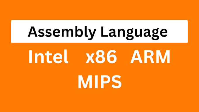 Gig Preview - Provide expert assembly language programming in x86, arm, mips