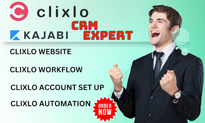 Gig Preview - Do clixlo website clixlo automation on kajabi website teachable sales funnel