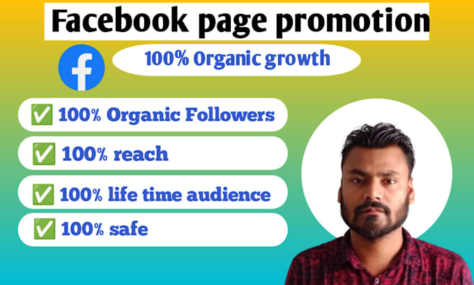 Gig Preview - Do growth your facebook page following fast organically