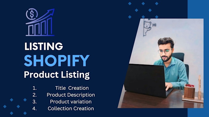 Gig Preview - Do shopify product listing, title creation, product description manage variants