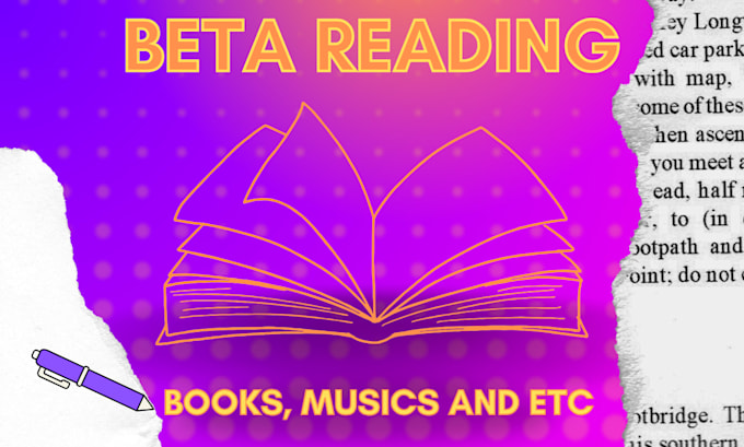 Gig Preview - Provide a professional beta reading and constructive feedback for your book