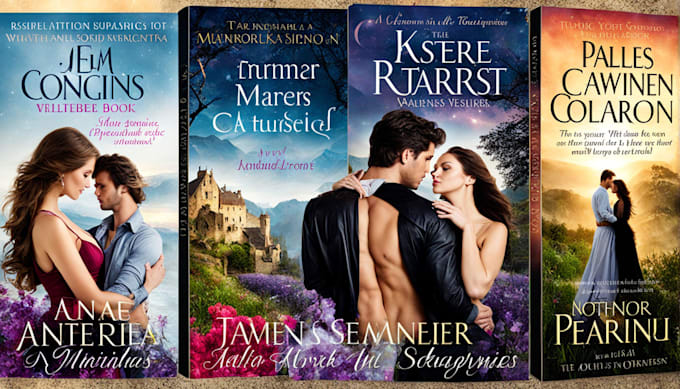 Gig Preview - Design stunning romance book cover or adult book cover