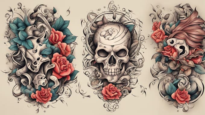 Gig Preview - Create old school or traditional tattoo design