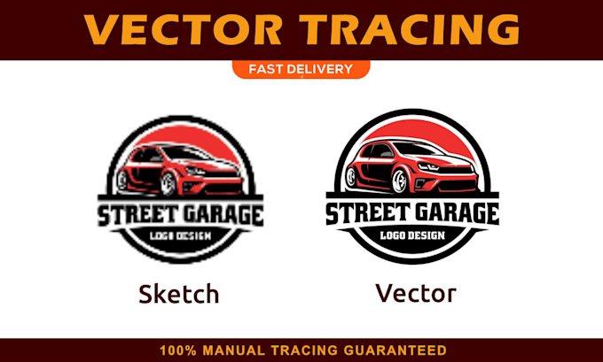 Gig Preview - Do vector tracing graphic design from any image or drawing