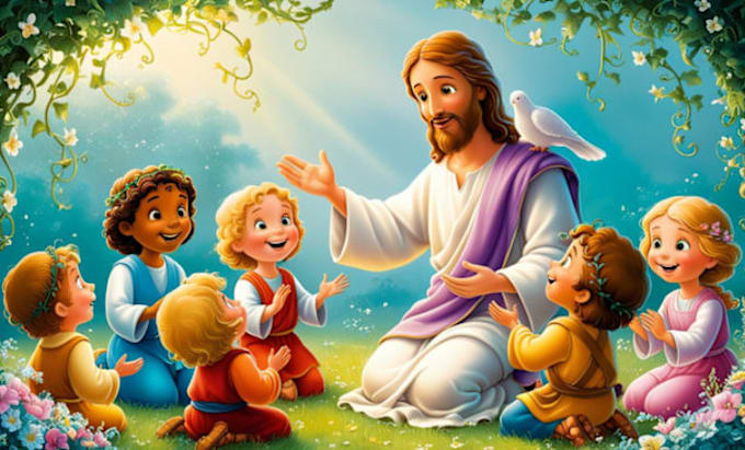 Bestseller - write children bible stories, 3d illustrations and christians books