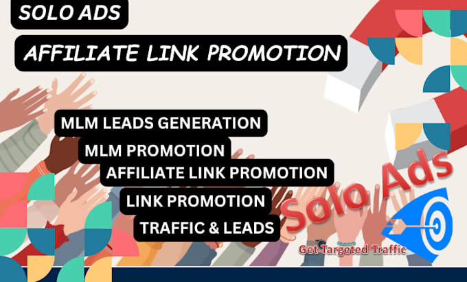 Gig Preview - Do viral solo ads USA campaign MLM affiliate link promotion leads generation