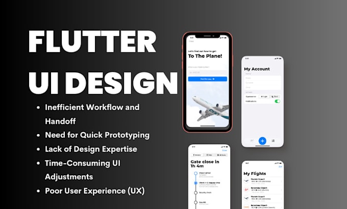 Bestseller - design flutter UI design, convert xd, figma to flutter UI