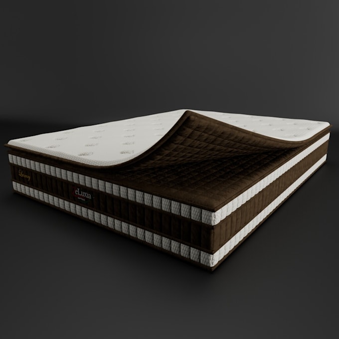 Bestseller - do 3d axonometric mattress animation 3d bed animation 3d mattress animation