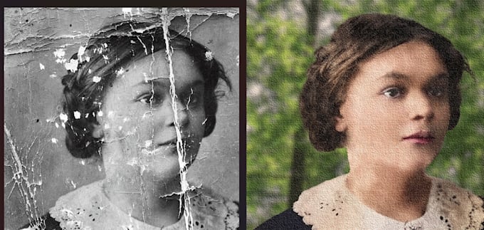 Gig Preview - Do photo processing and restoration old and damaged photos