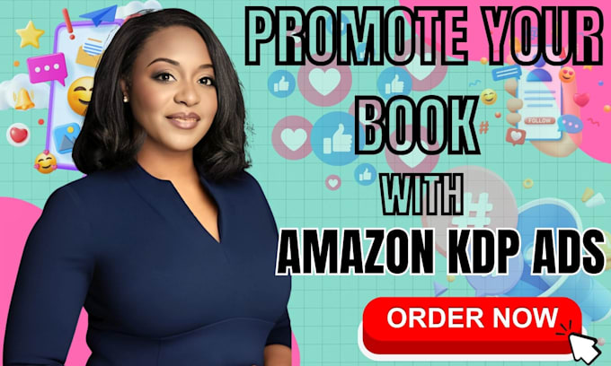 Gig Preview - Set up amazon KDP ads for your book promotion ebook promotion