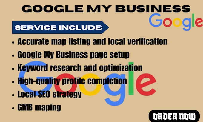 Gig Preview - Set up google my business page to enhance map ranking and improve local SEO