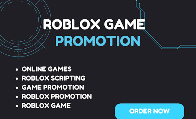 Gig Preview - Do viral roblox game promotion and provide additional services