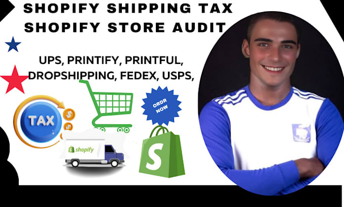 Bestseller - set up shopify shipping tax configuration shopify store audit usa,uk, germany