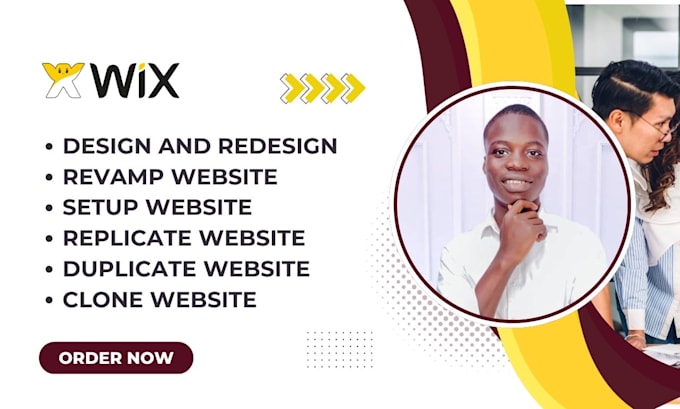 Gig Preview - Design wix website, redesign wix website revamp wix site redesign wix site clone