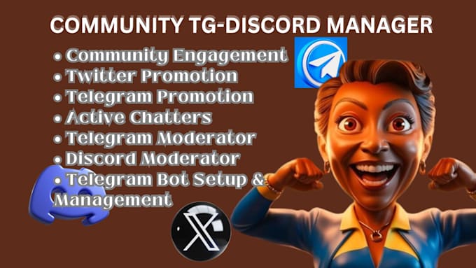 Gig Preview - Promote memecoin crypto website token telegram discord manager to 30k investor