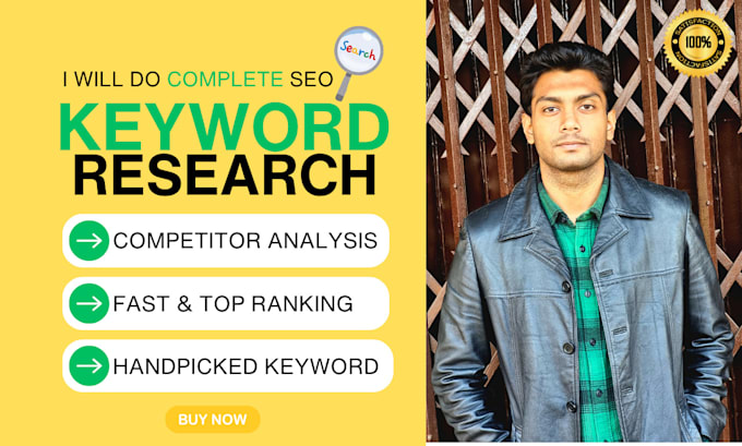 Gig Preview - Do complete keyword research and SEO optimization for your website rank high