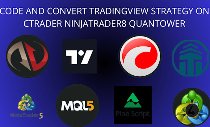 Gig Preview - Code and convert tradingview pinescript to ctrader ninjatrader8 quantower mt5