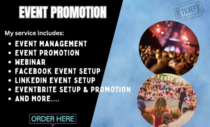 Gig Preview - Do USA event marketing, event setup, webinar promotion